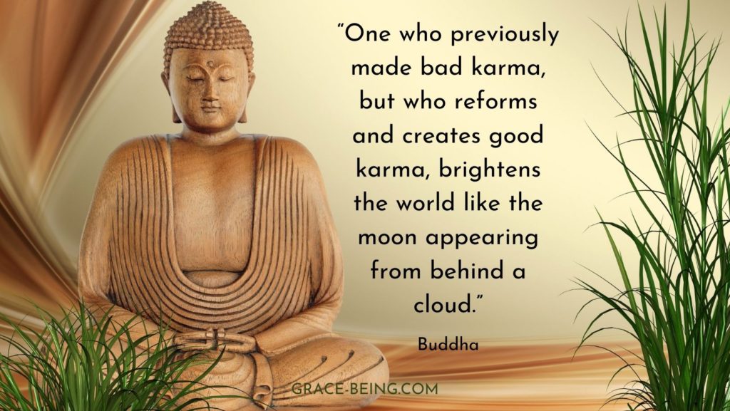 Buddha quote on karma
