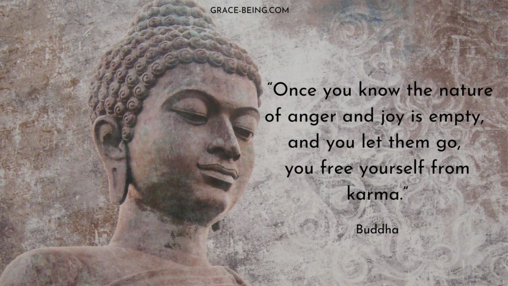 Buddha quote on karma & emotions