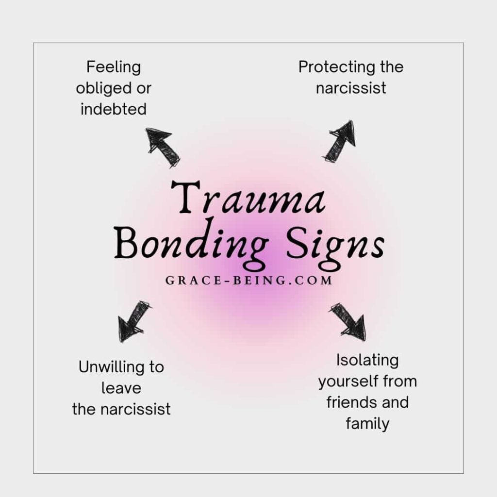 Trauma Bonding Signs with narcissist
