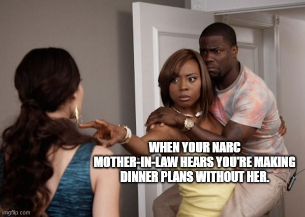 narcissistic mother in law meme