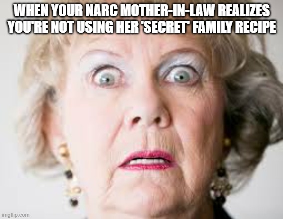 Narcissistic Mother in Law Memes