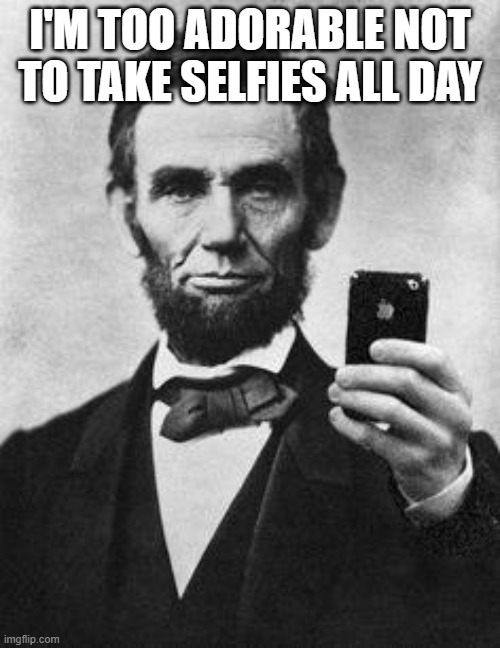 Selfie Narcissism Meme