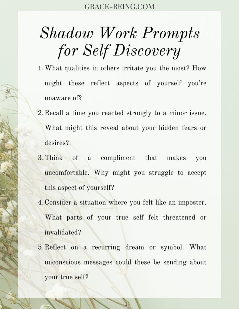 Shadow Work Prompts for Self Discovery