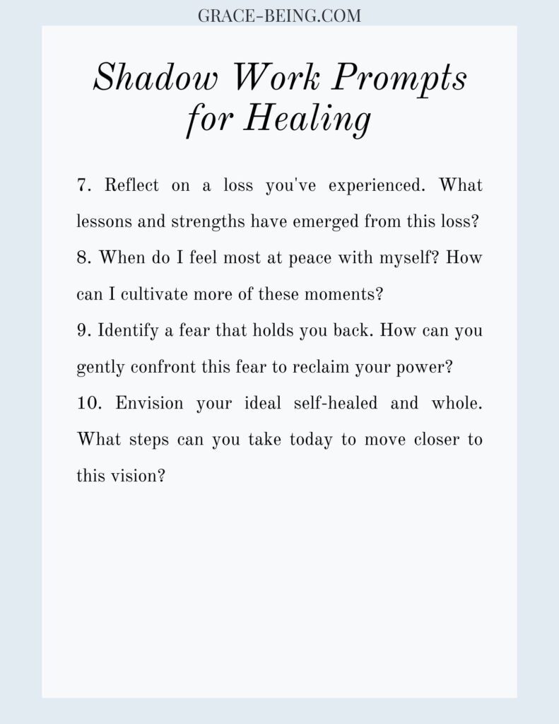 Printable Shadow Work Prompts for Healing 